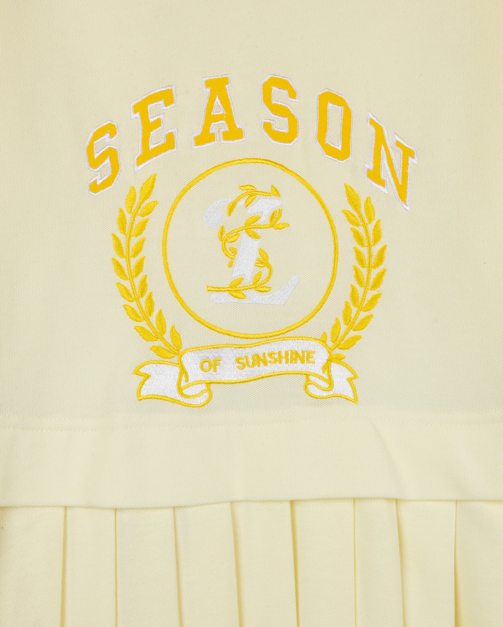 Frost Center Emblem Swing Dress