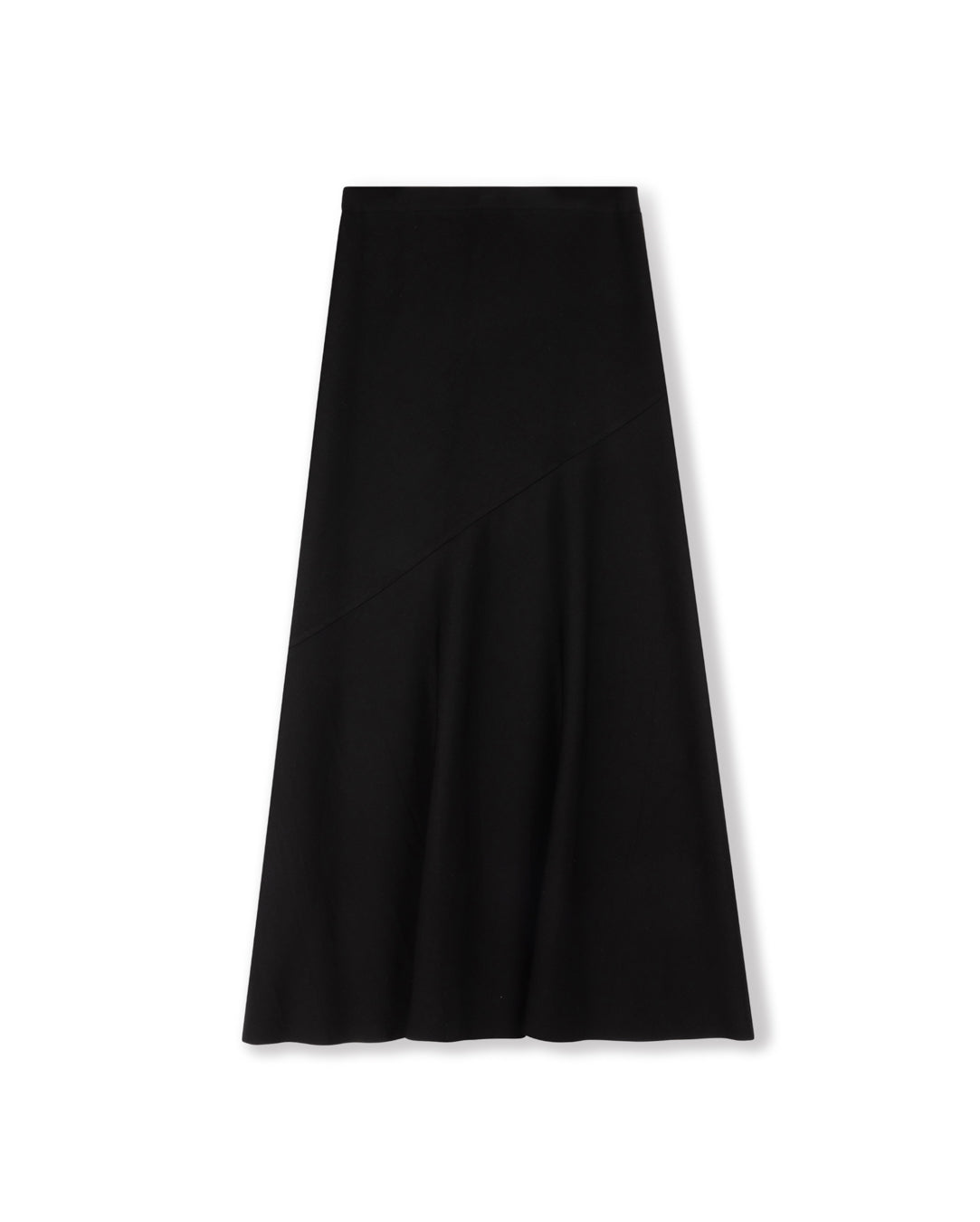 Stretchy Soft Maxi Skirt W-17739