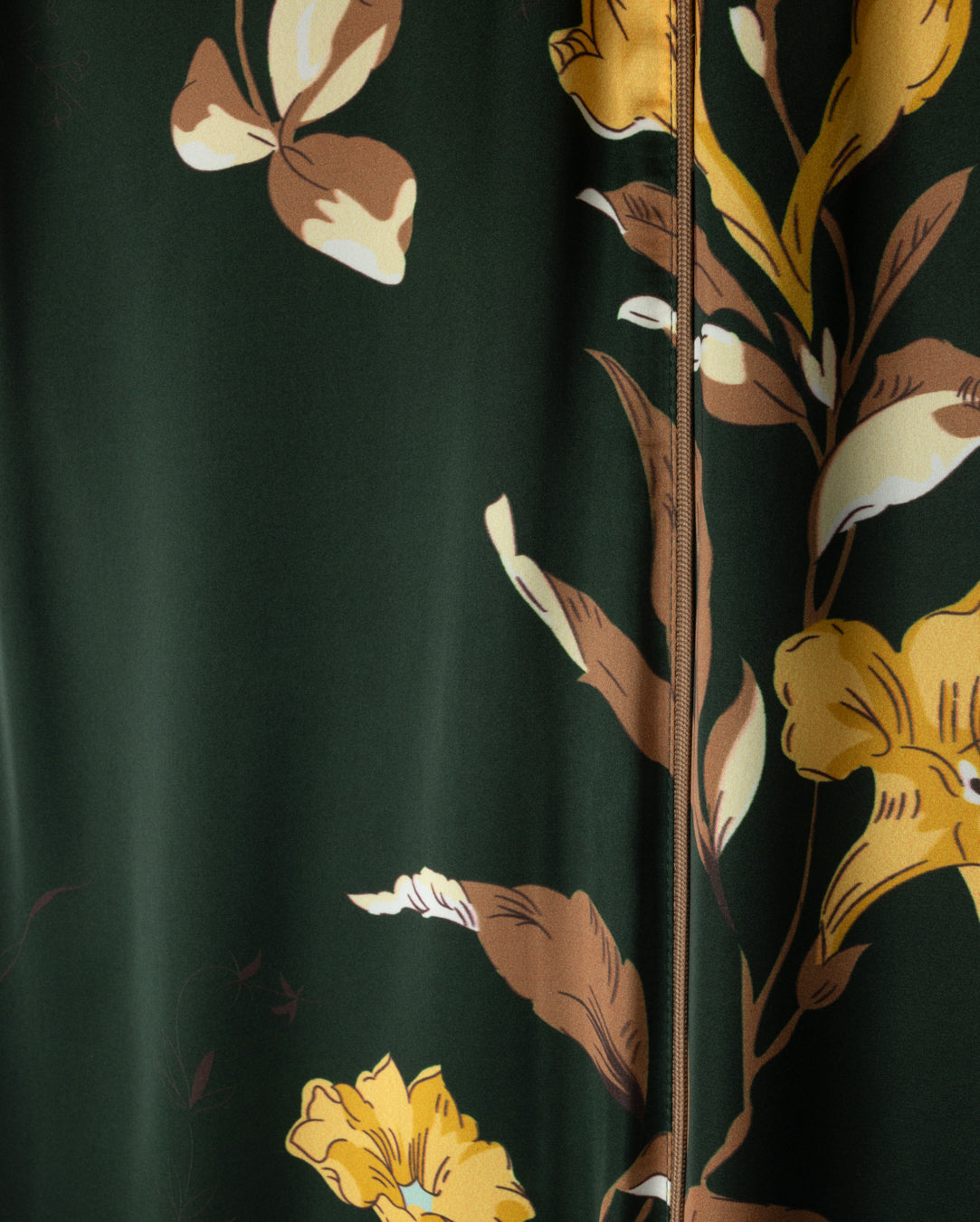 Eloise - Silk Print Side Wrap Skirt