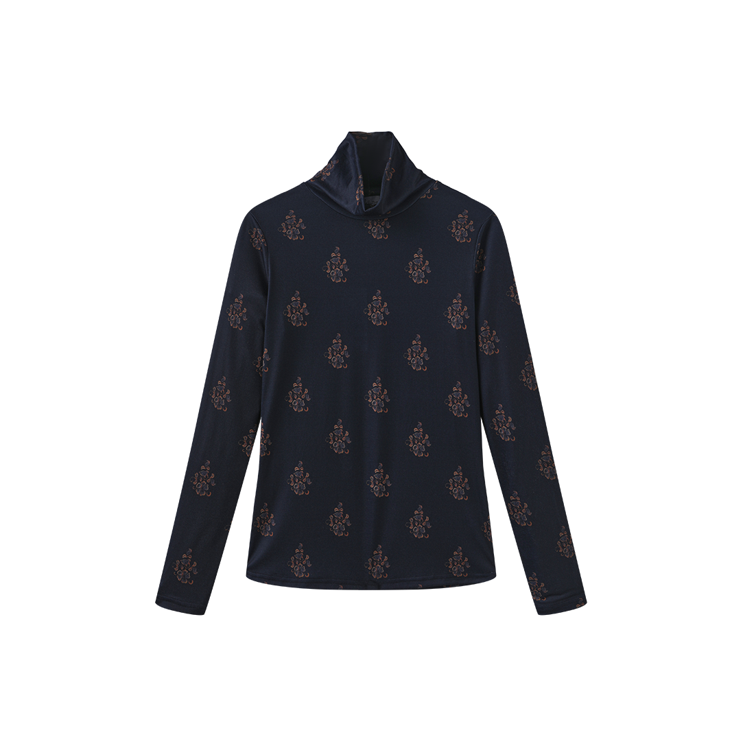Peony Modal Turtleneck