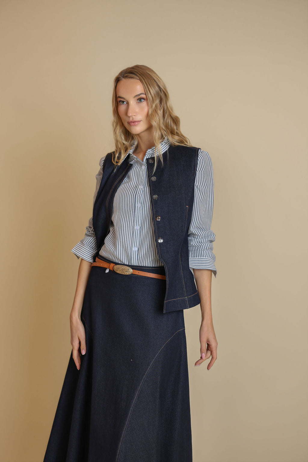 Tani Denim Vest