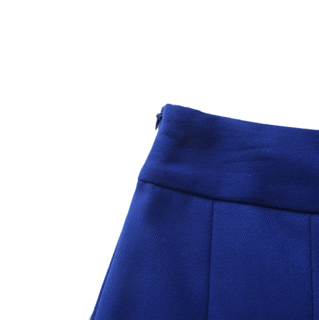 Ida Wool Pleated Skirt