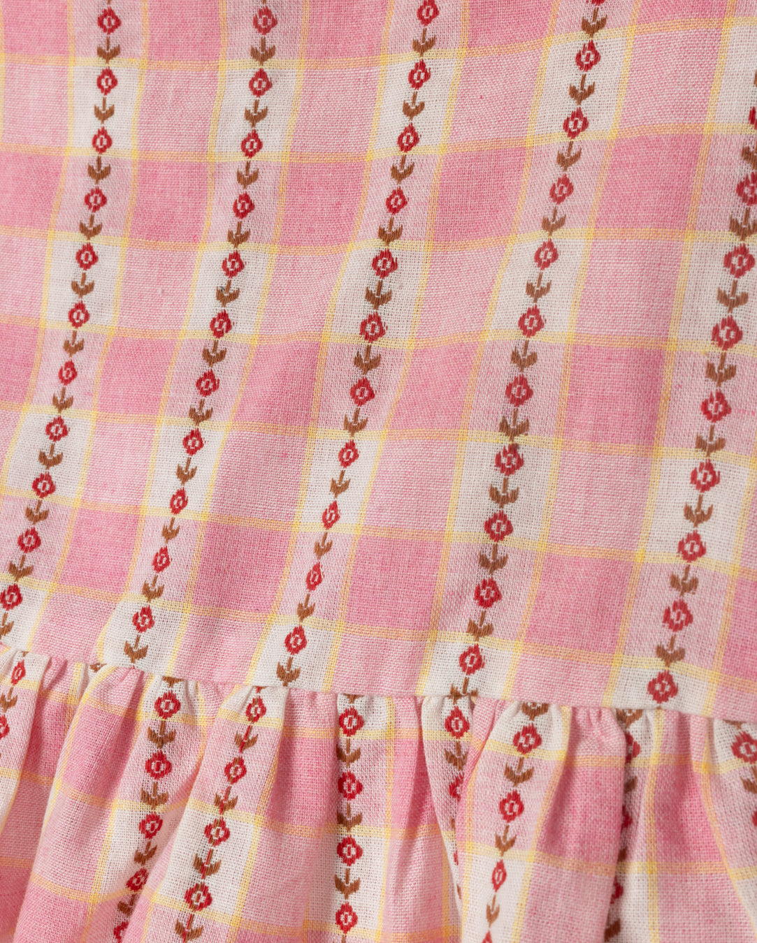 Lori Printed Ruffle Vest