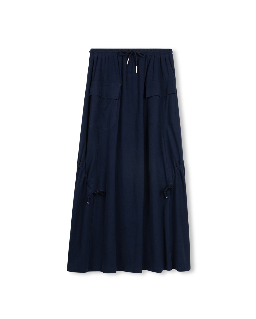 Crinkle Fabric Maxi Skirt - Junees
