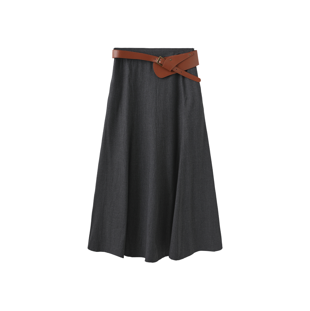 Paneled Pocket Skirt