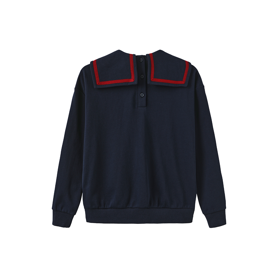 Erica Sailor Collar Sweatshirt