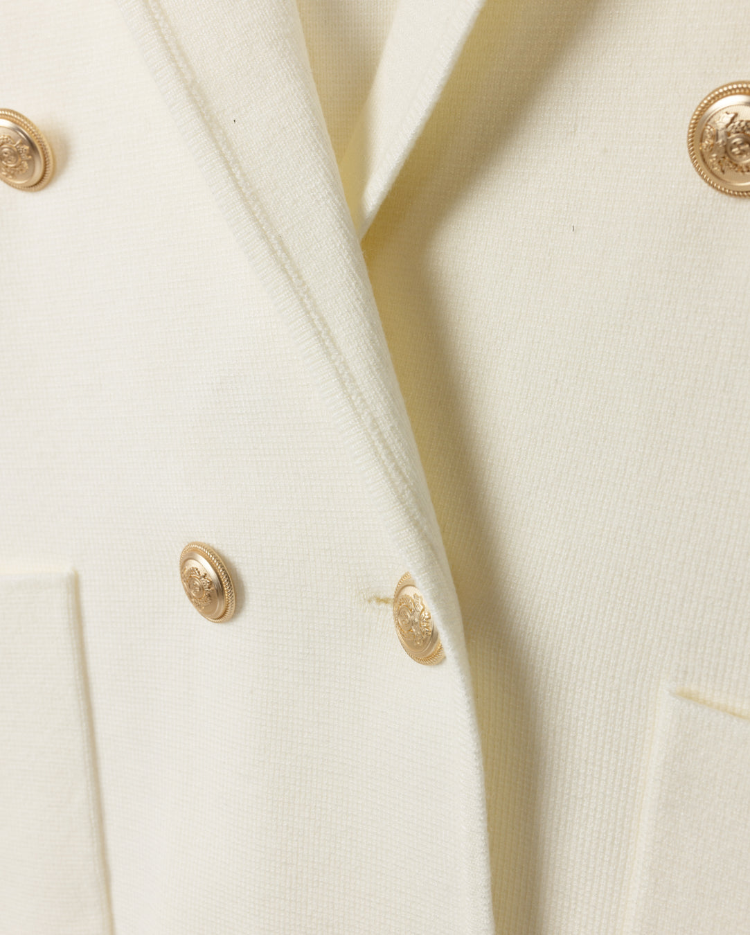 Knit Trimmed Blazer W-20688