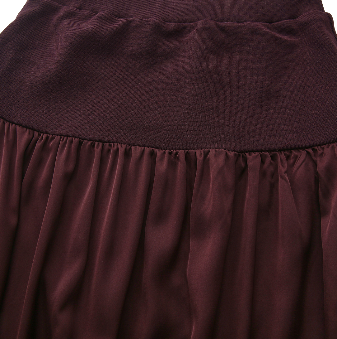 Hypnotic Knit Silk Skirt