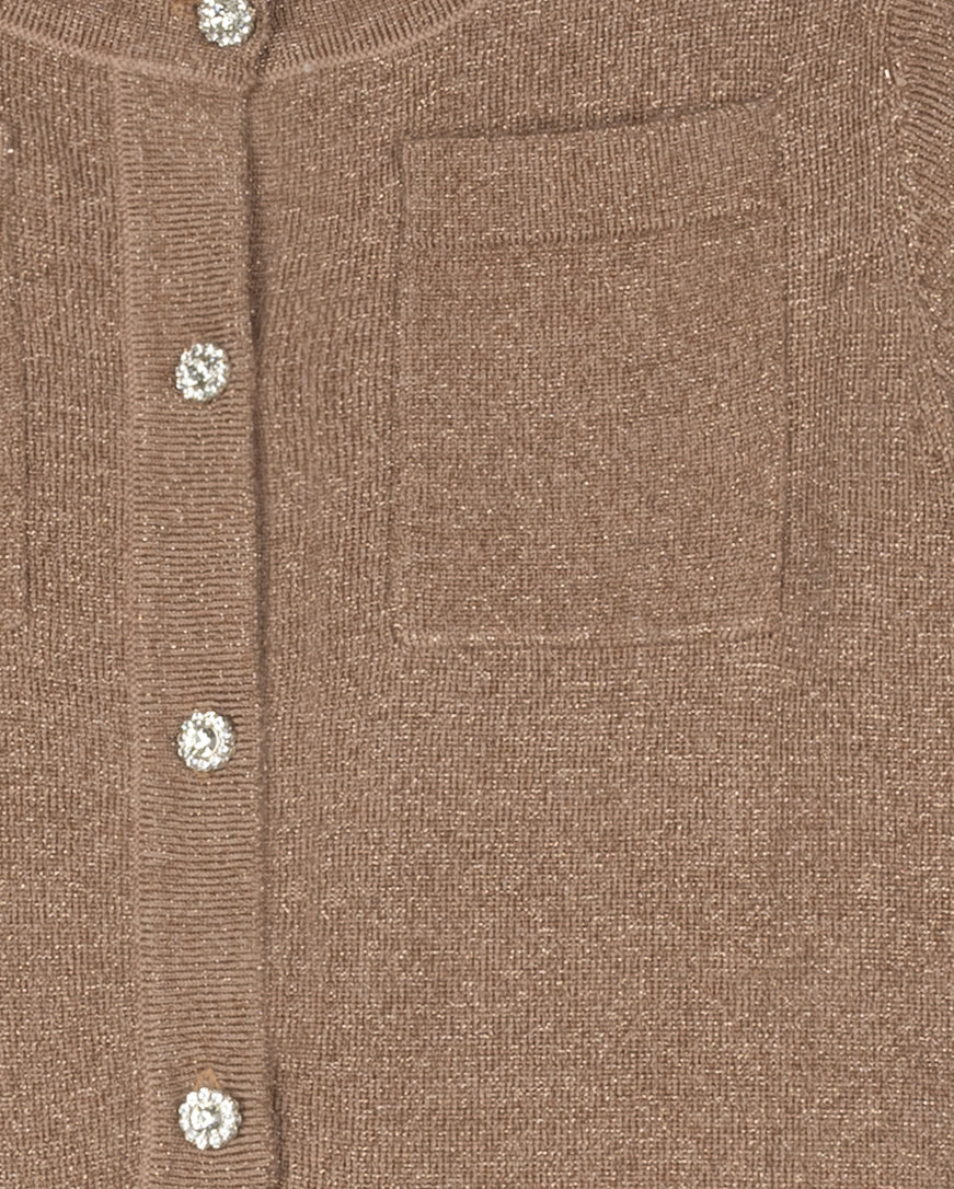 Cosmo Metallic Pleated Dress