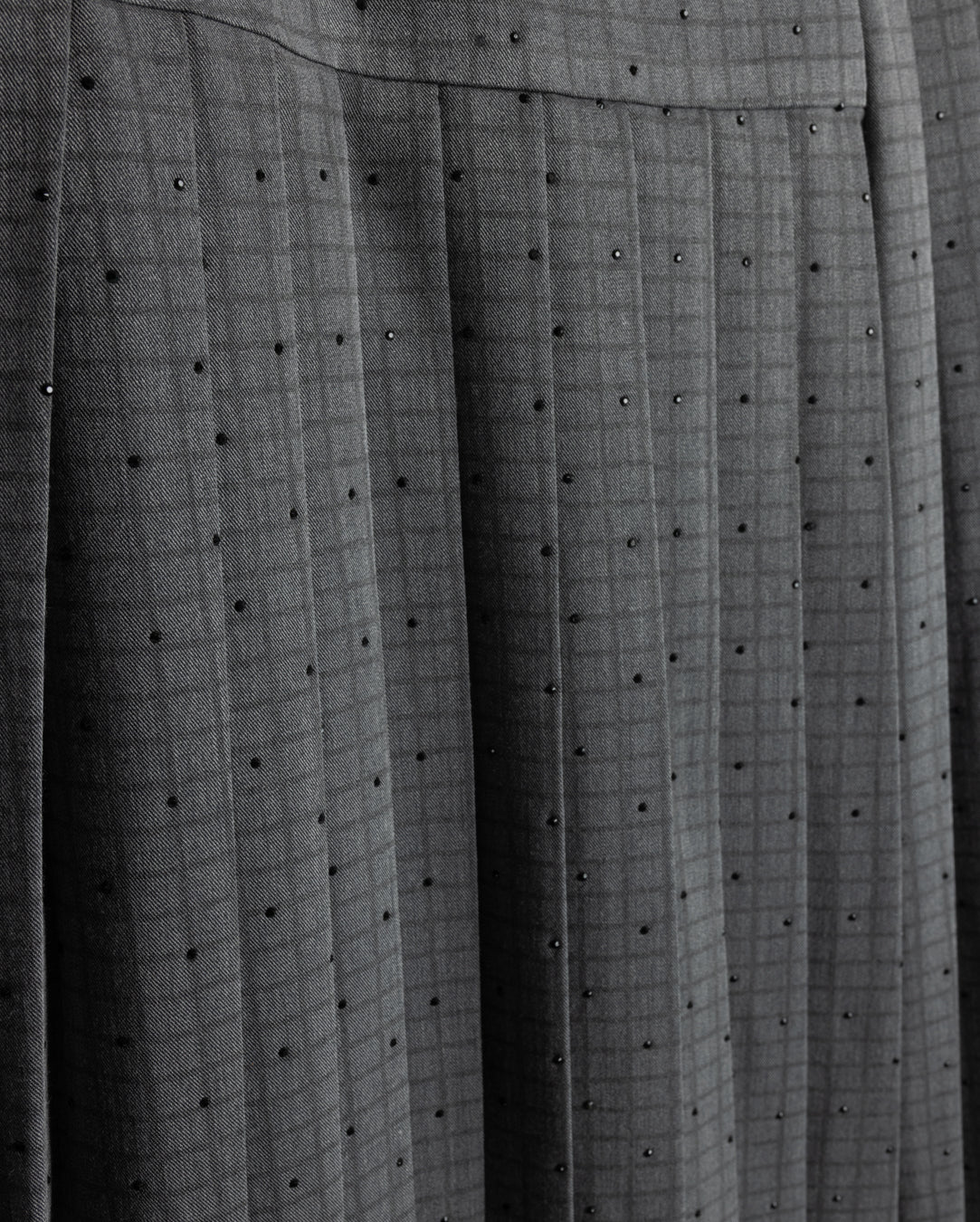 Nell Accordian Pleated Midi Skirt C-21335