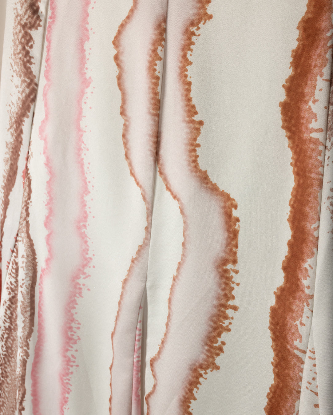 Printed Pleated Midi Skirt - Junees