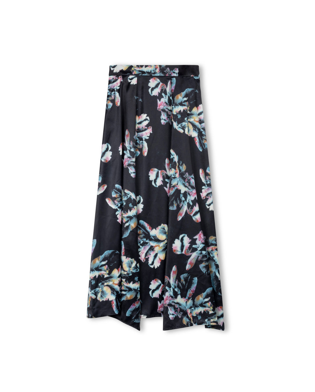 Cypress Floral Silk Skirt