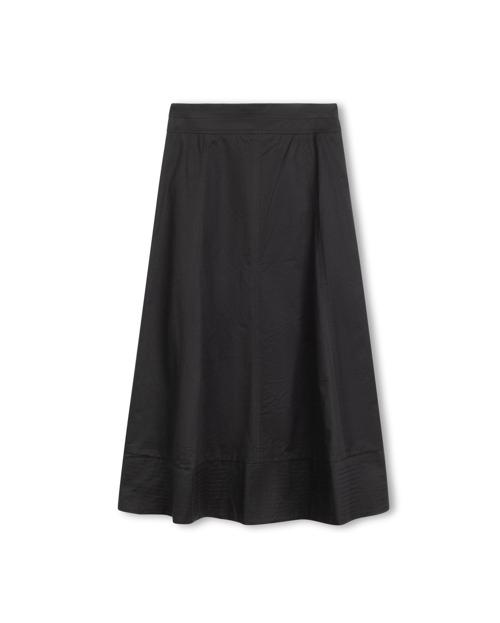 Paneled Seam Detailed Skirt - Junees