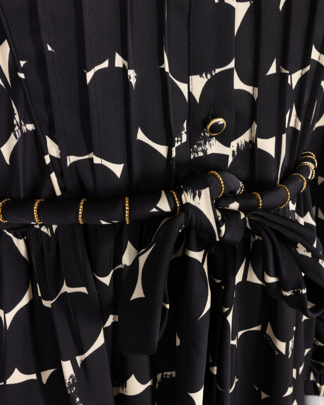 Oversized Polka Dot Maxi Dress W-21290