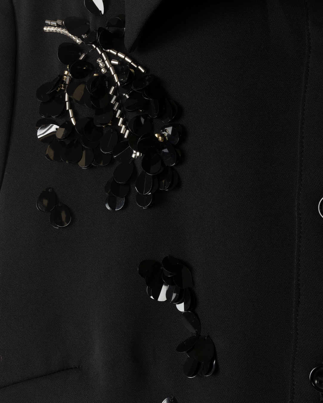 Agate Sequin Silk Blouse