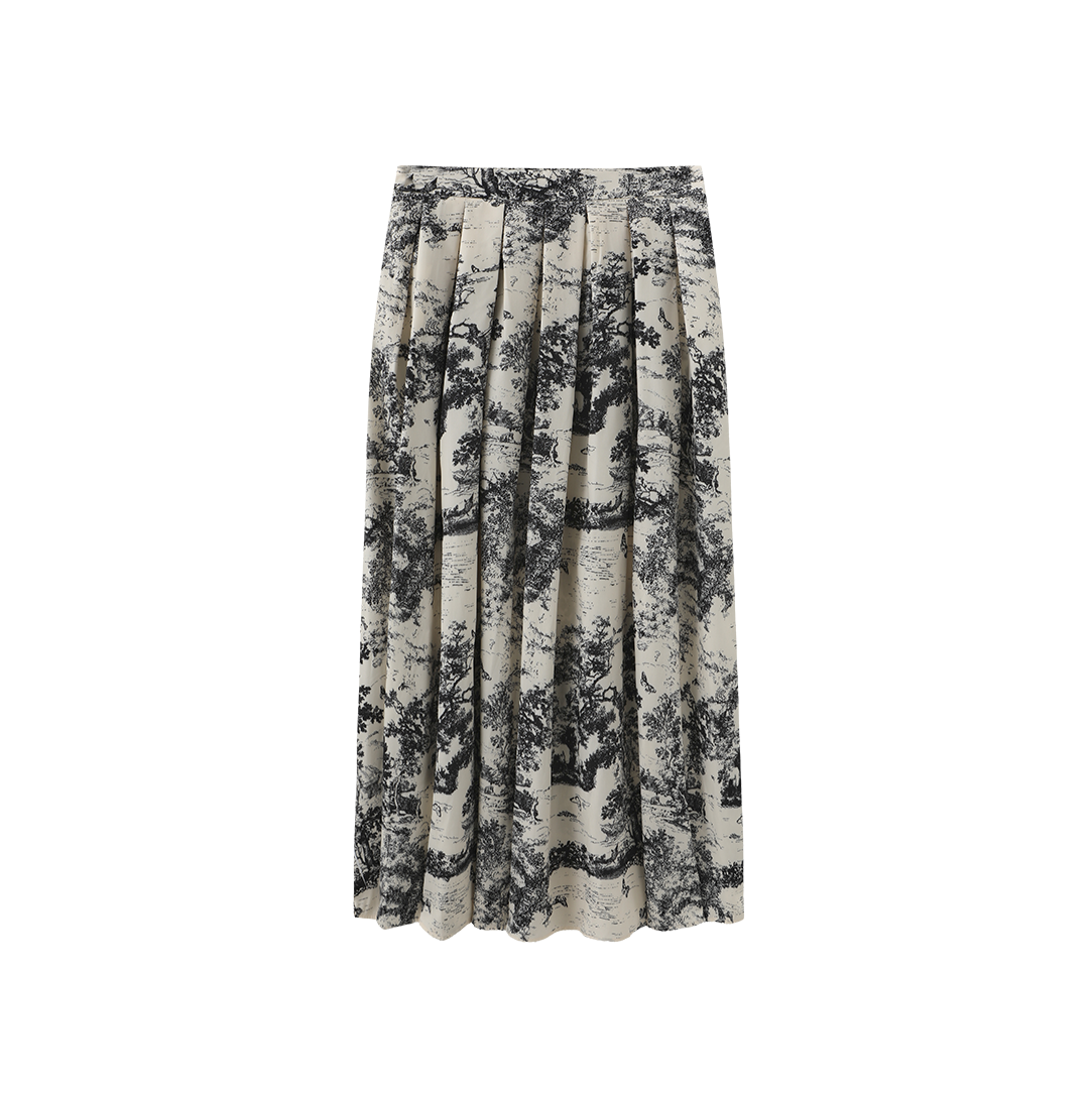 Nome Jungle Print Cotton Skirt