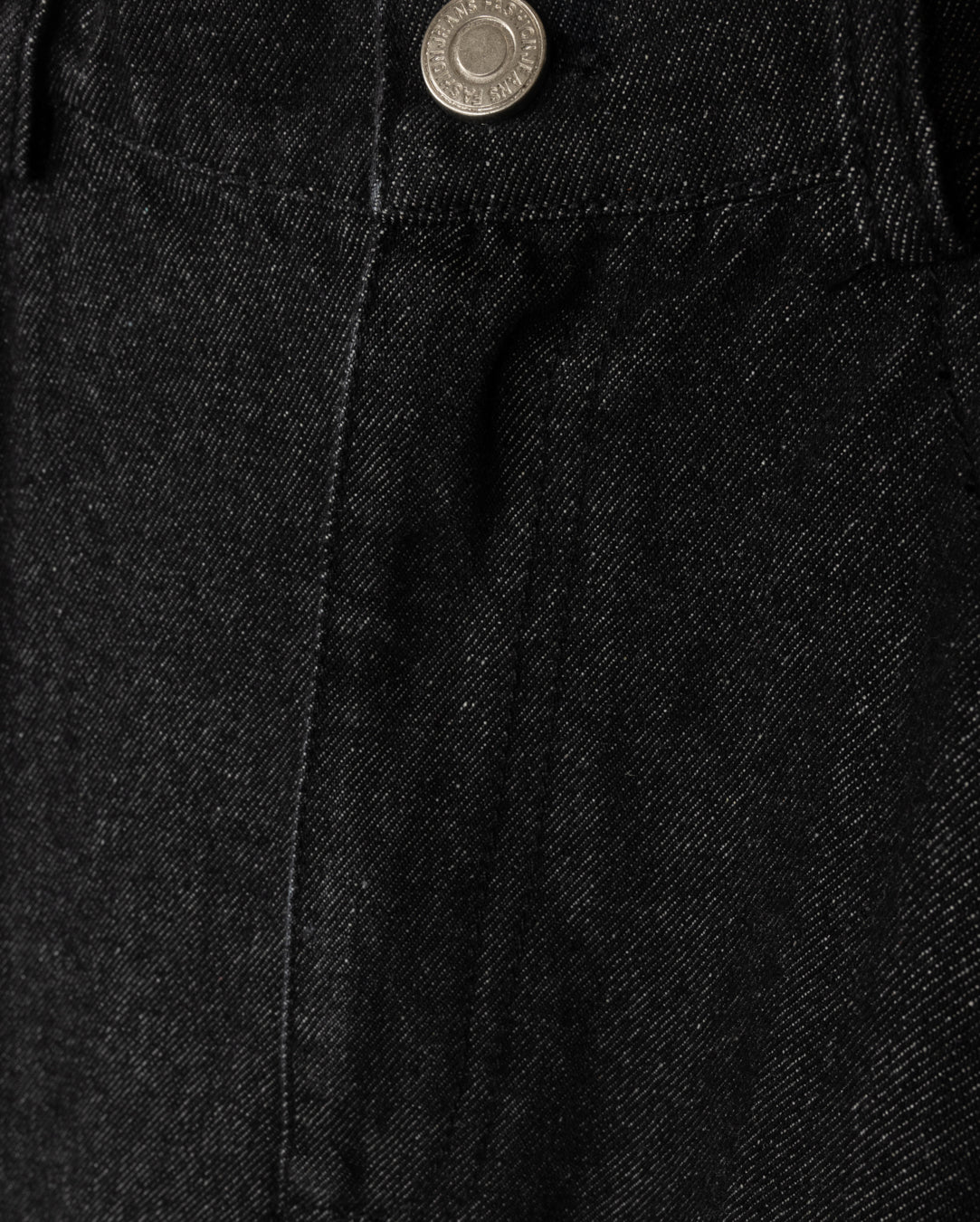 Denim Panel Flair Skirt
