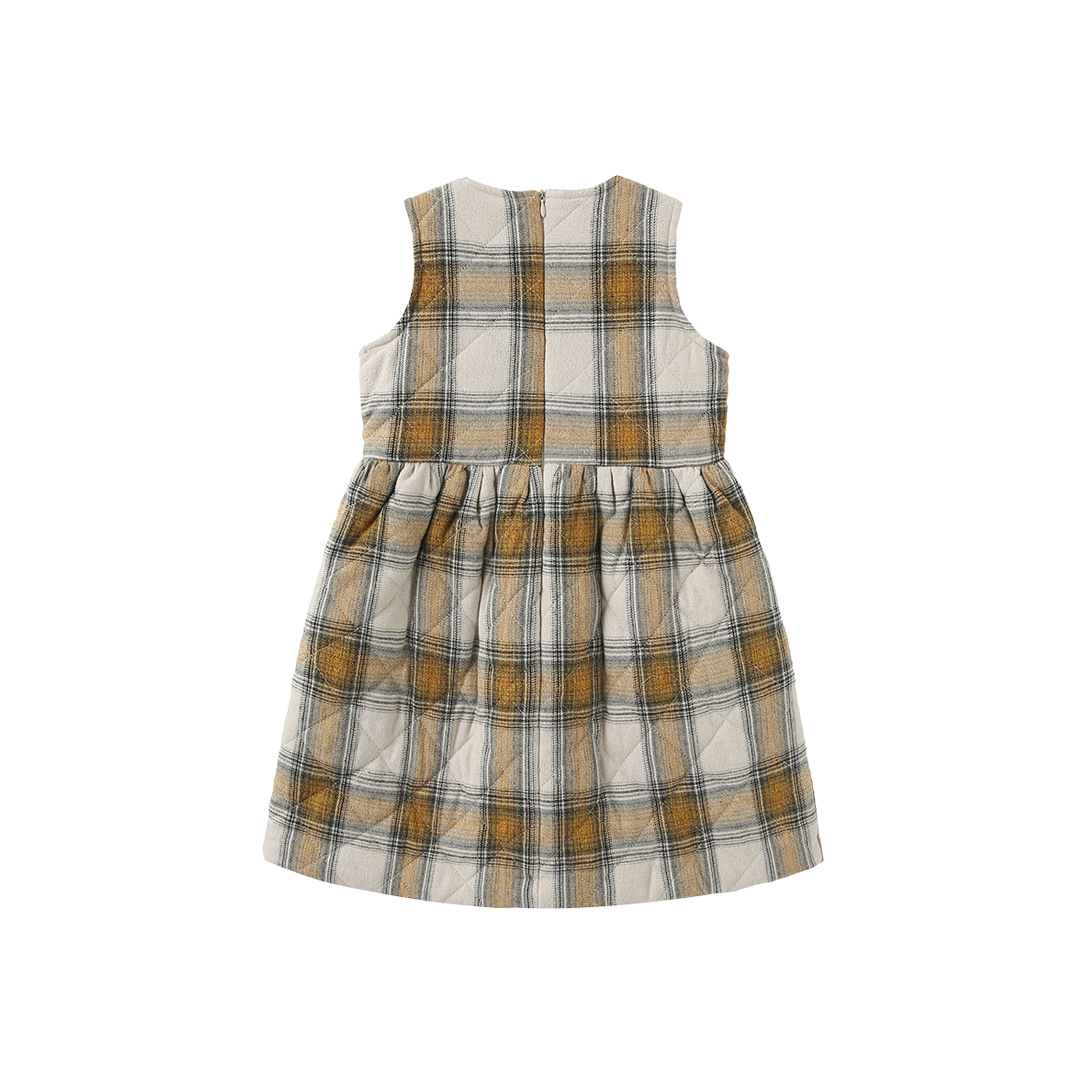 Quilted Plaid Jumper
