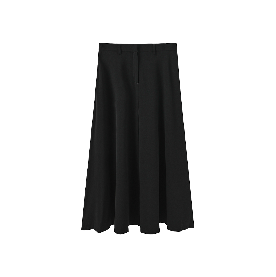 Full Flowy Wool Skirt
