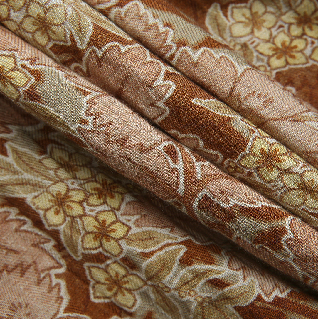 Lido Printed Smocking Dress