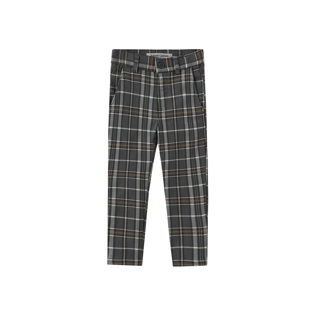 Brace Plaid Pants
