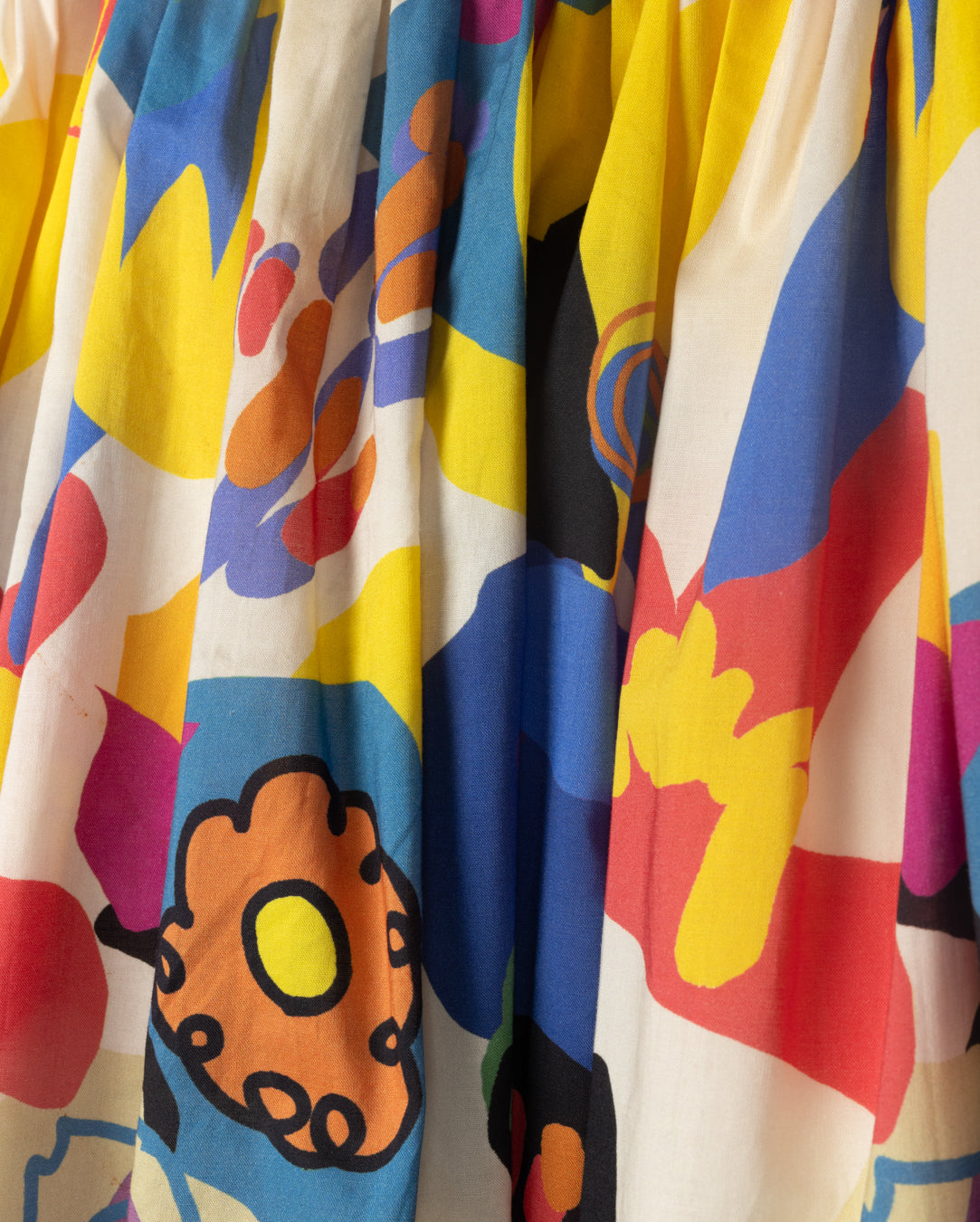 Color Printed Elastic Skirt - Junees