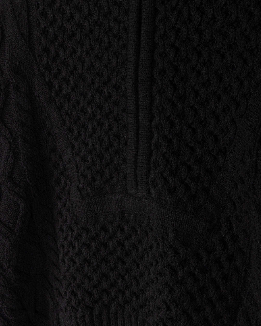 Funnel Neck Crop Sweater