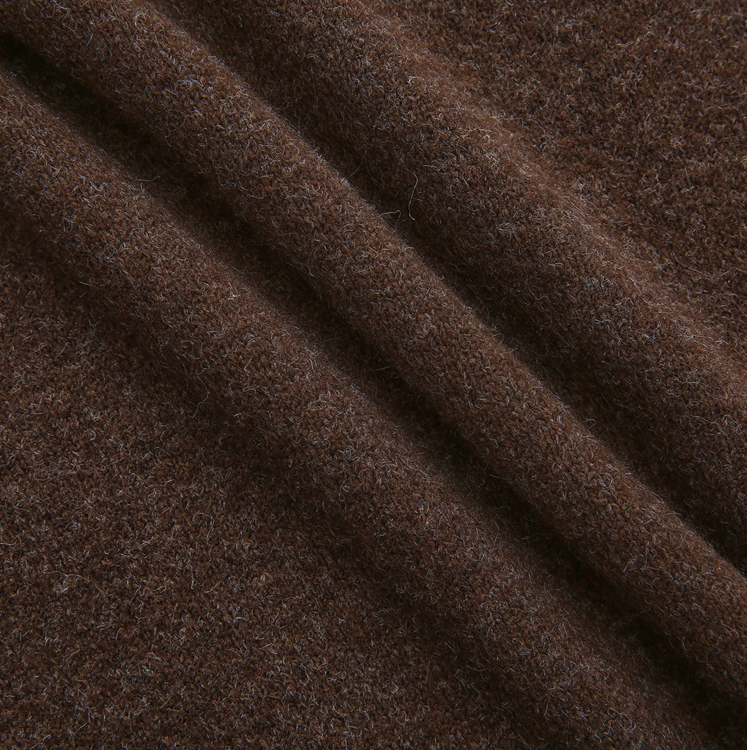 Knit Collared Crest Sweater