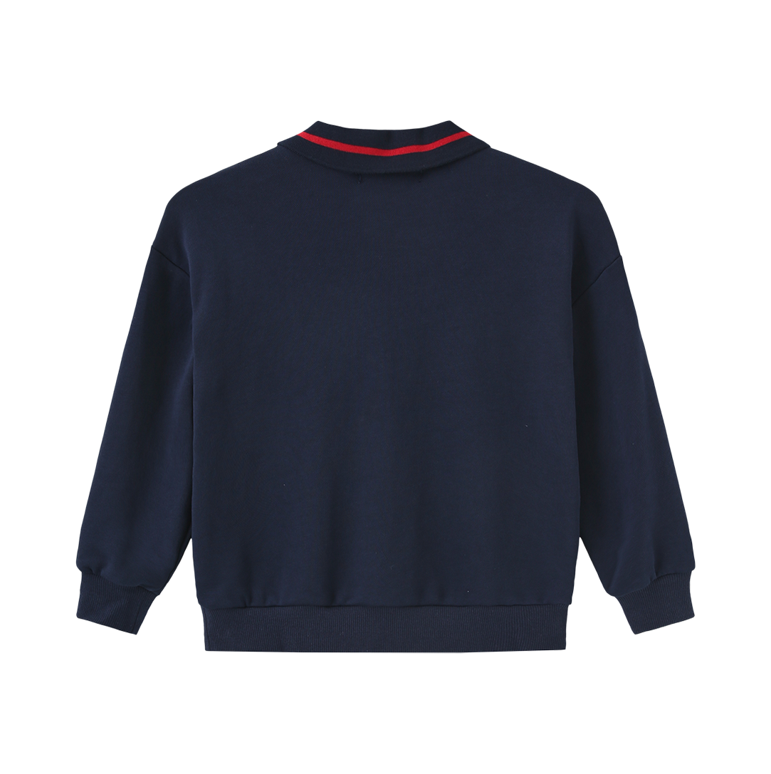Erica Striped Collared Polo
