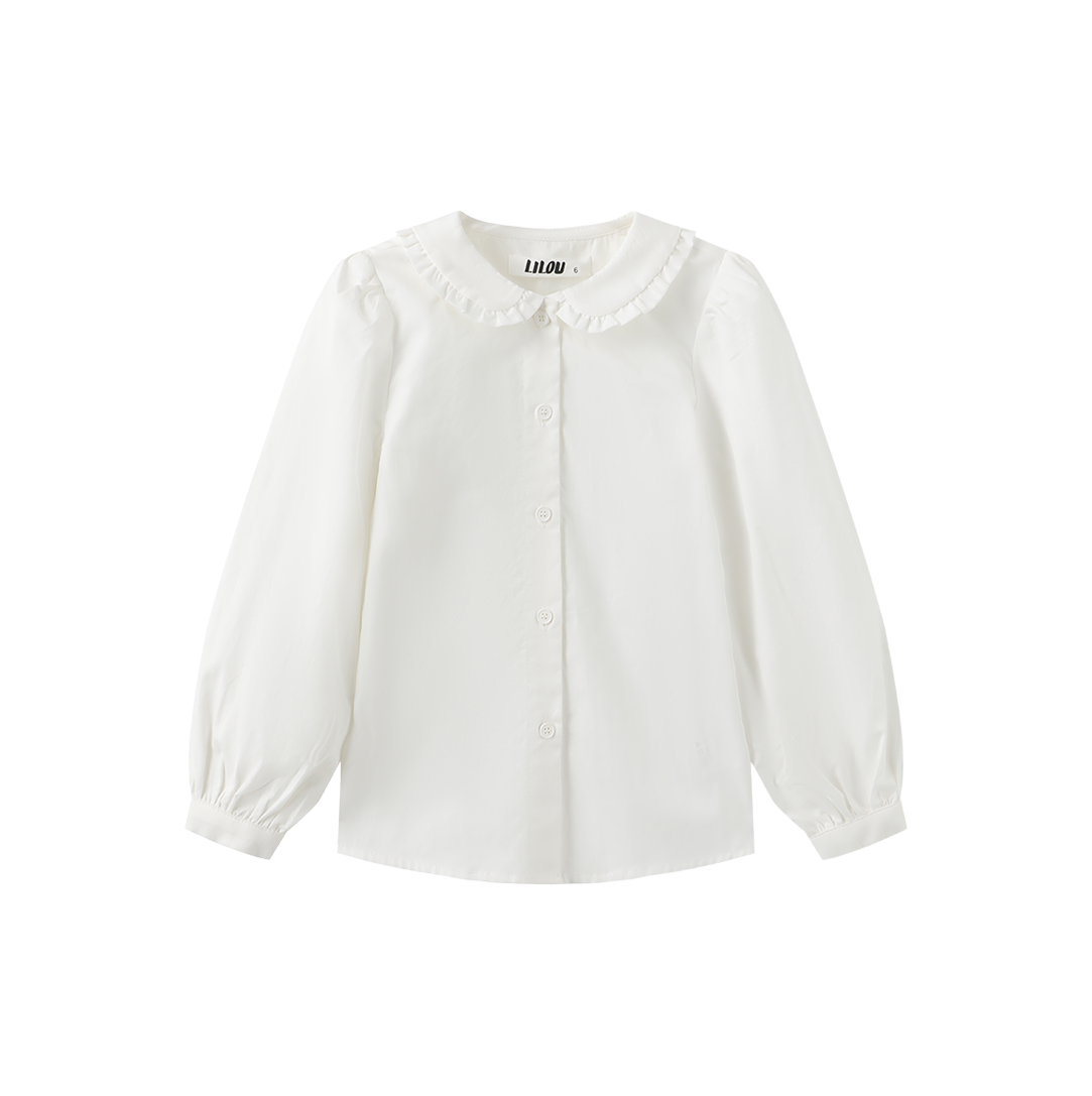 Peterpan Ruffle Trim Blouse