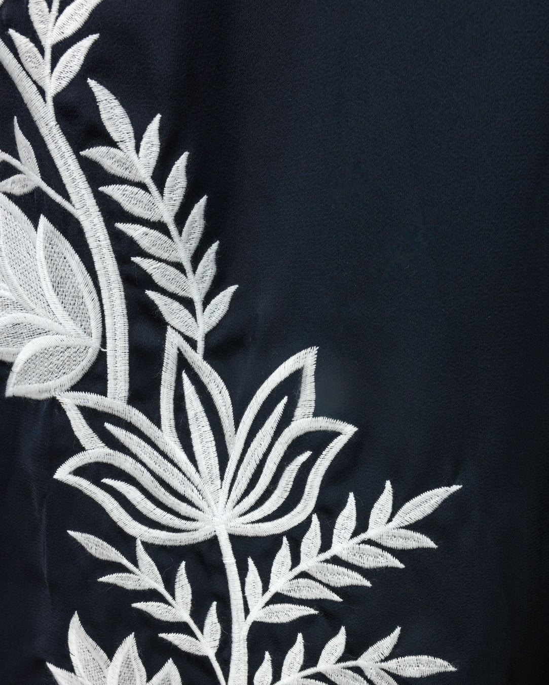 Silk Embroidered Dress