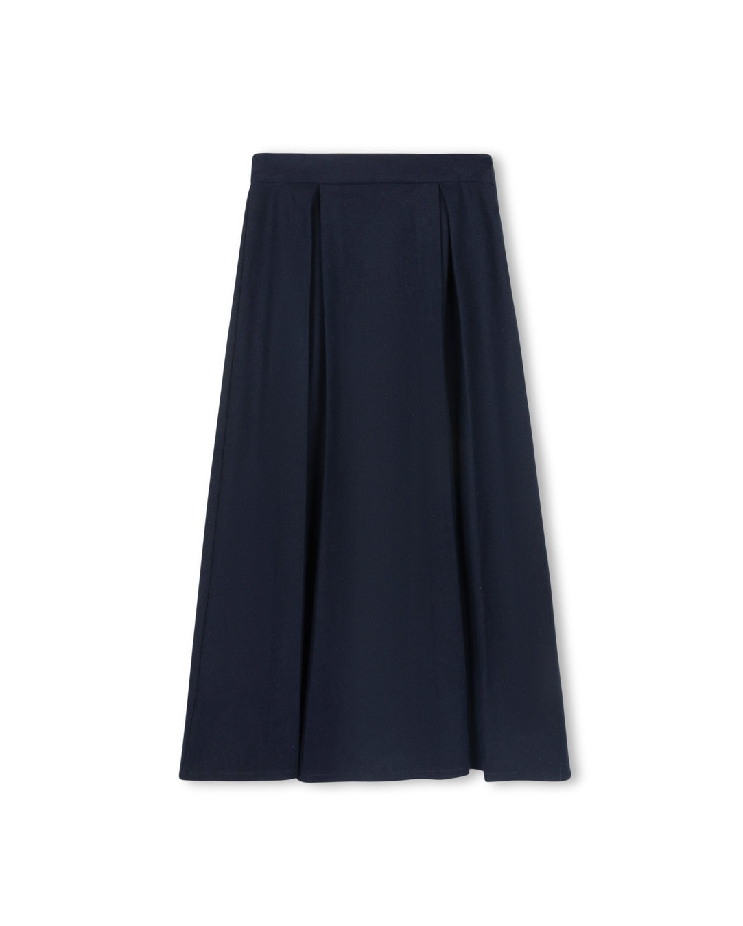 Dorny Wool Pleated Skirt