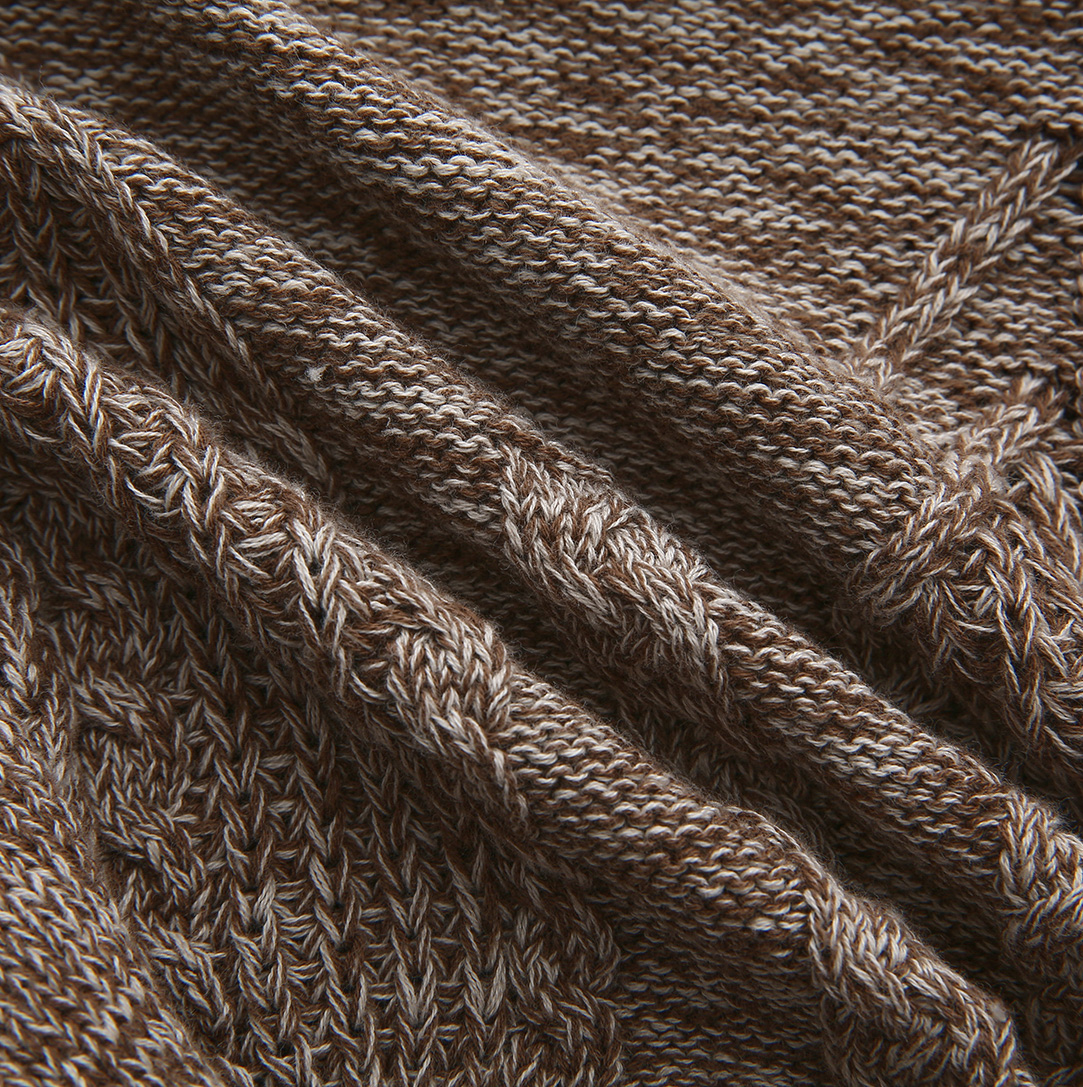 Hilton Marled Knit Bow Sweater Set