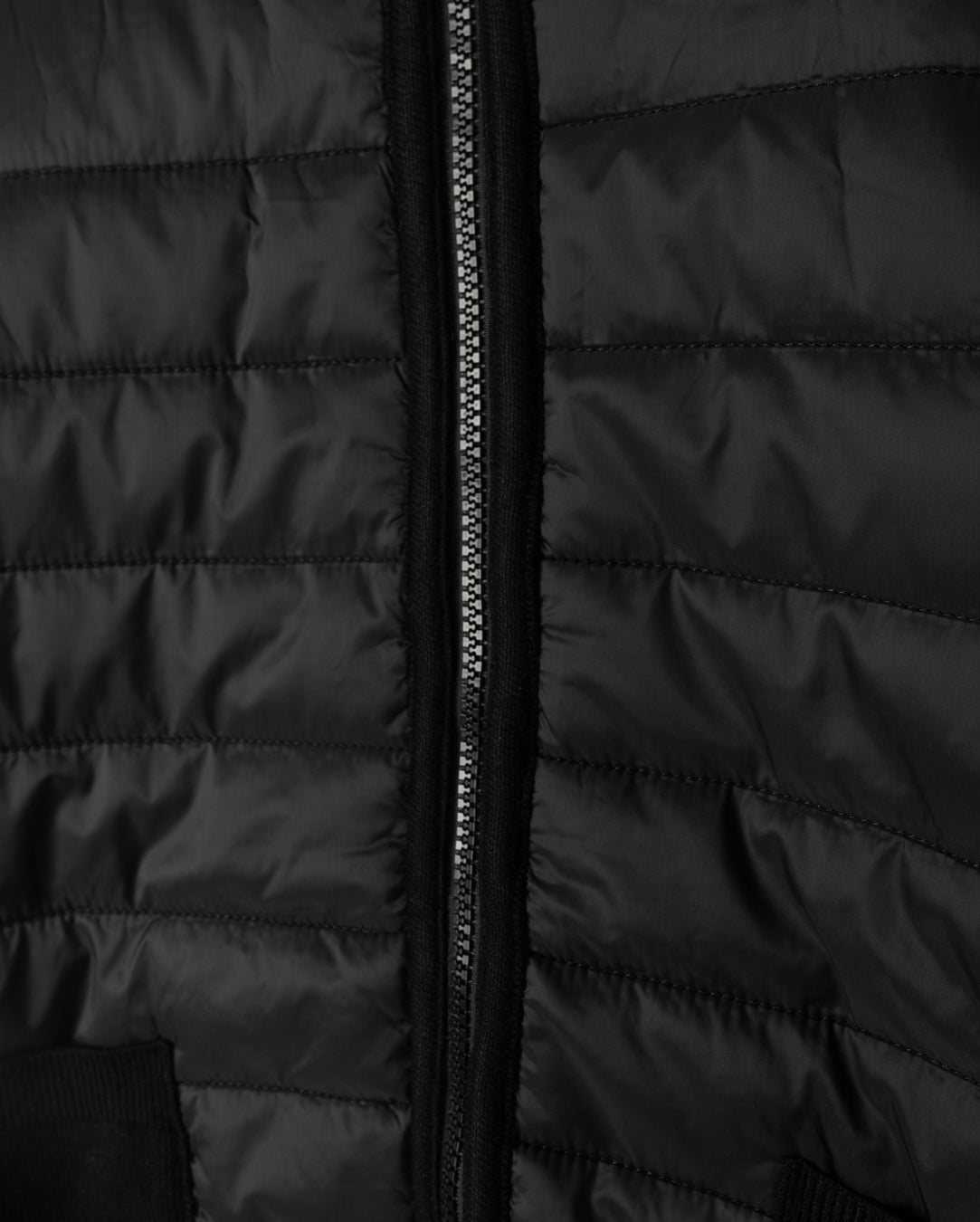 Knit And Puffer Jacket W-21943