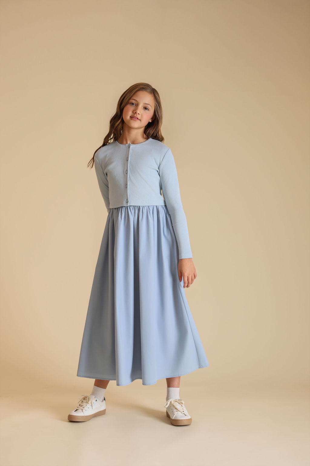 Rib Cardigan And Jumper