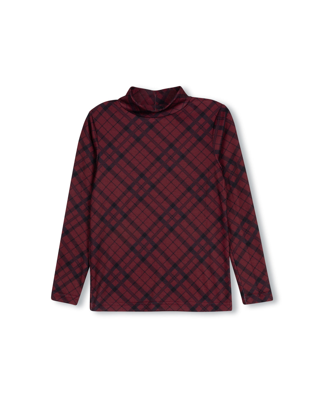 Dorthy Plaid Turtleneck C-22337