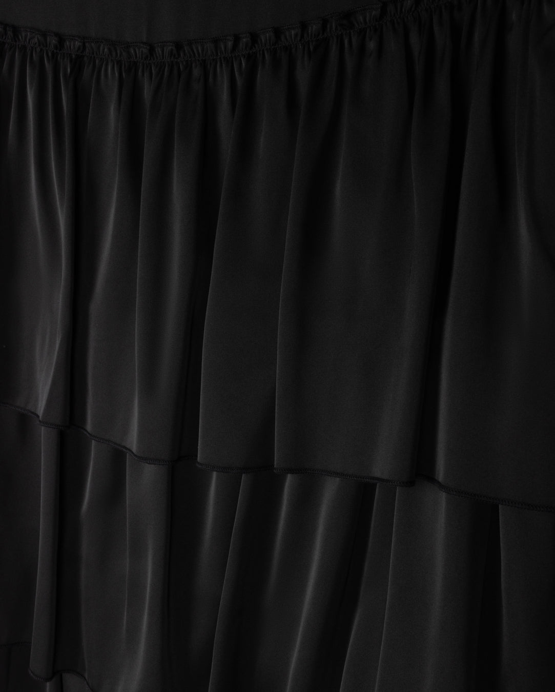 Mixed Print Tiered Skirt