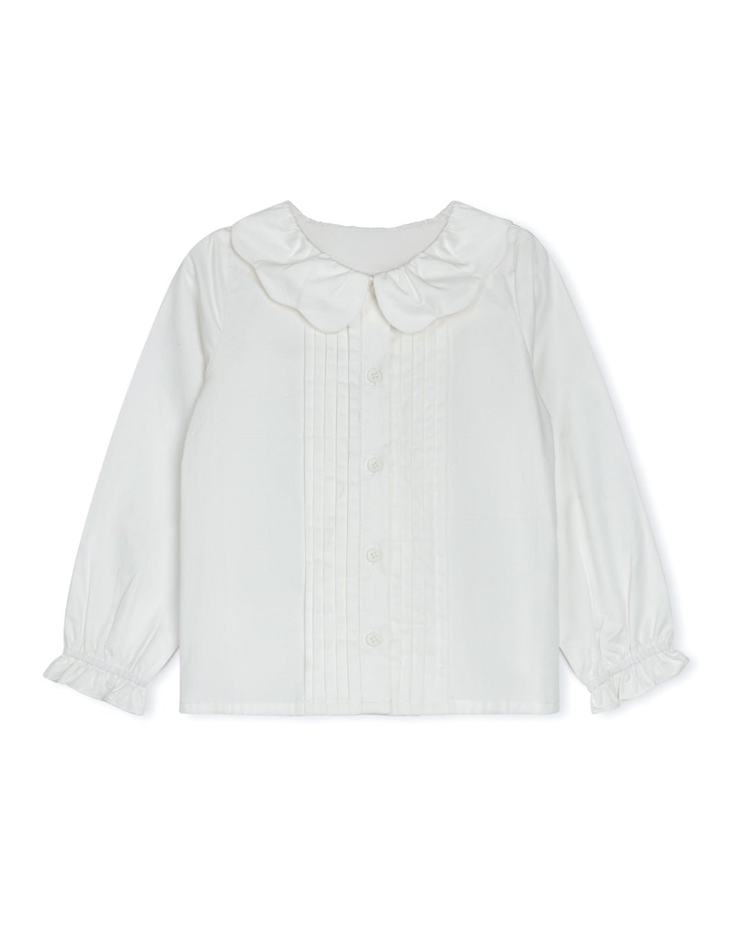 Scalloped Collar Blouse