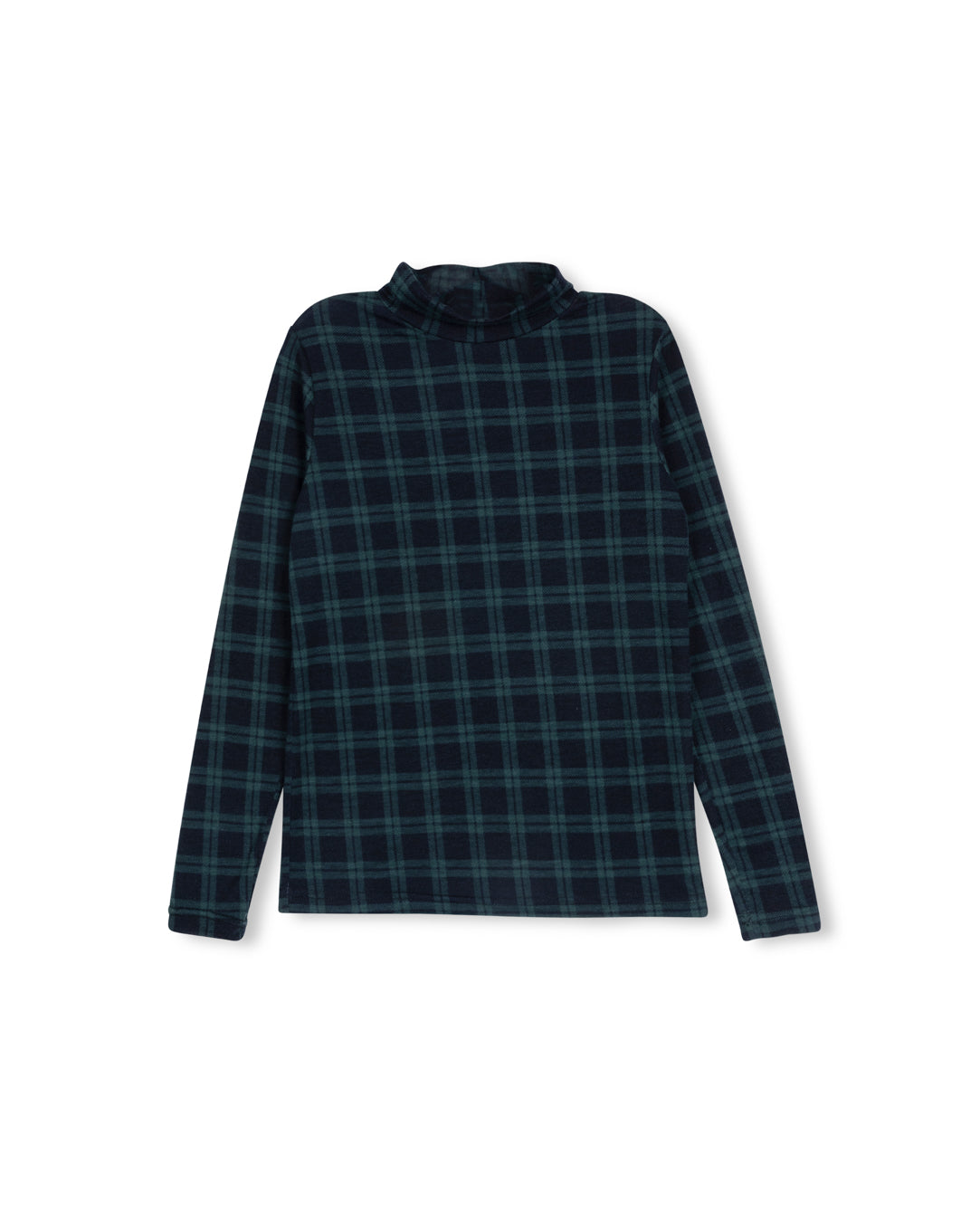 Layering Printed Turtleneck