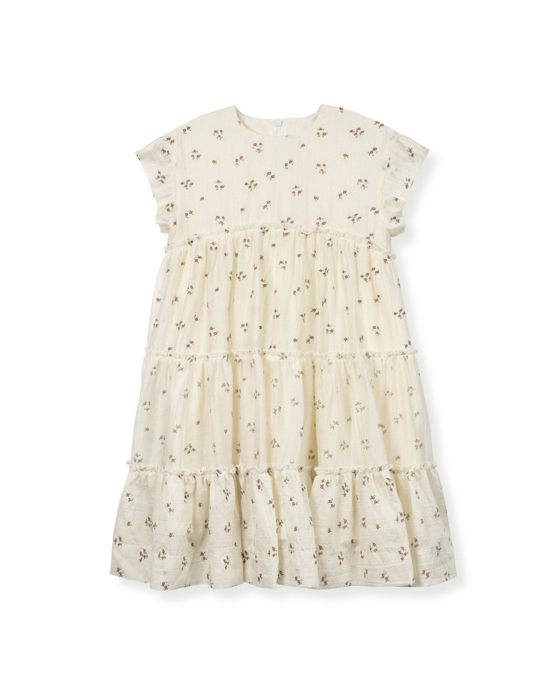 Rounded Seam Detailed Dress