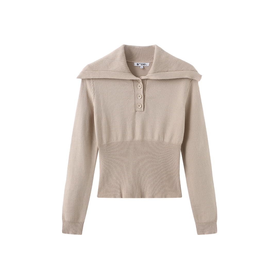 Sailor Collar Sweater