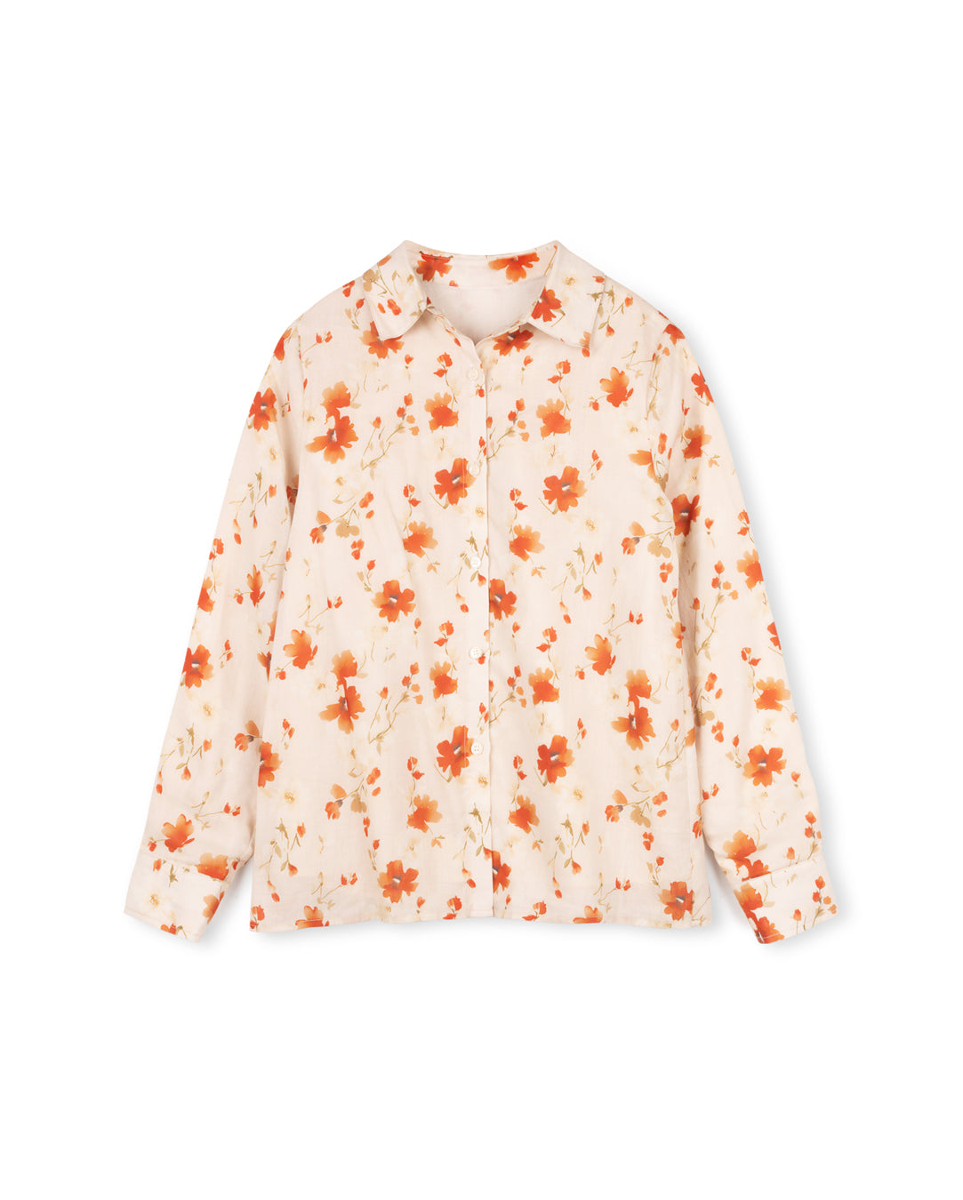 Printed Floral Blouse - Junees
