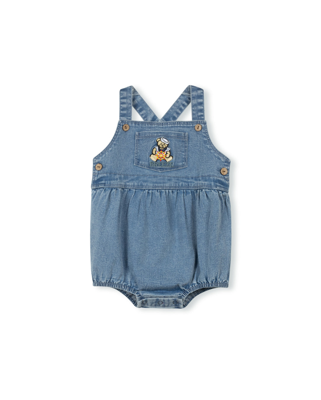 Teddy Bear Detailed Romper