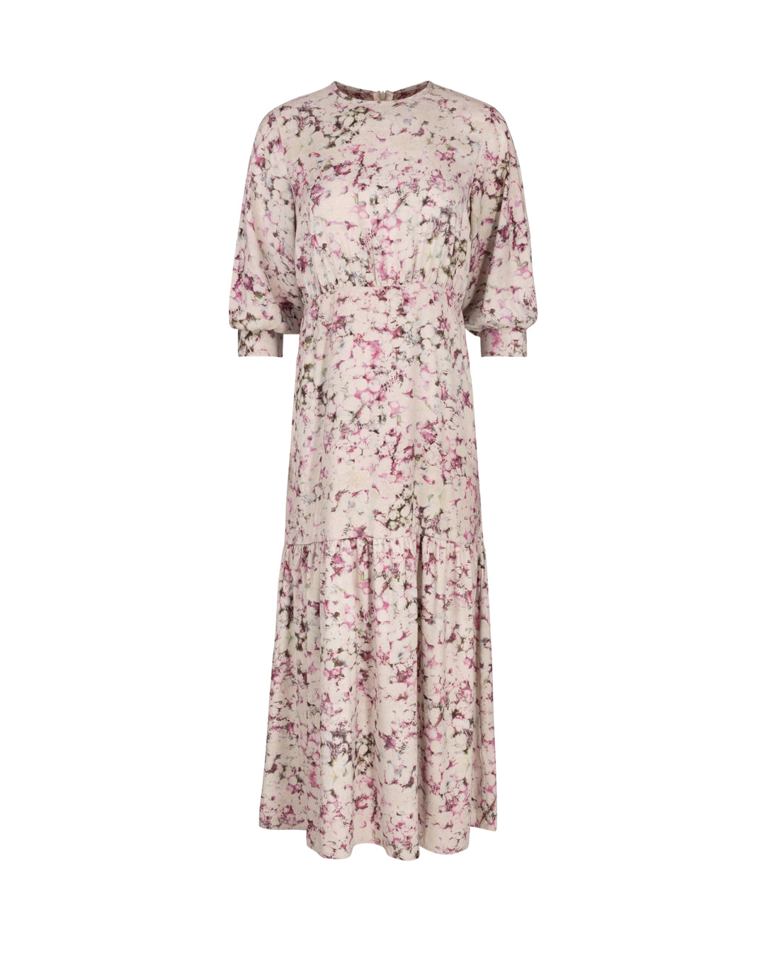 Vintage Floral Dress W-18434