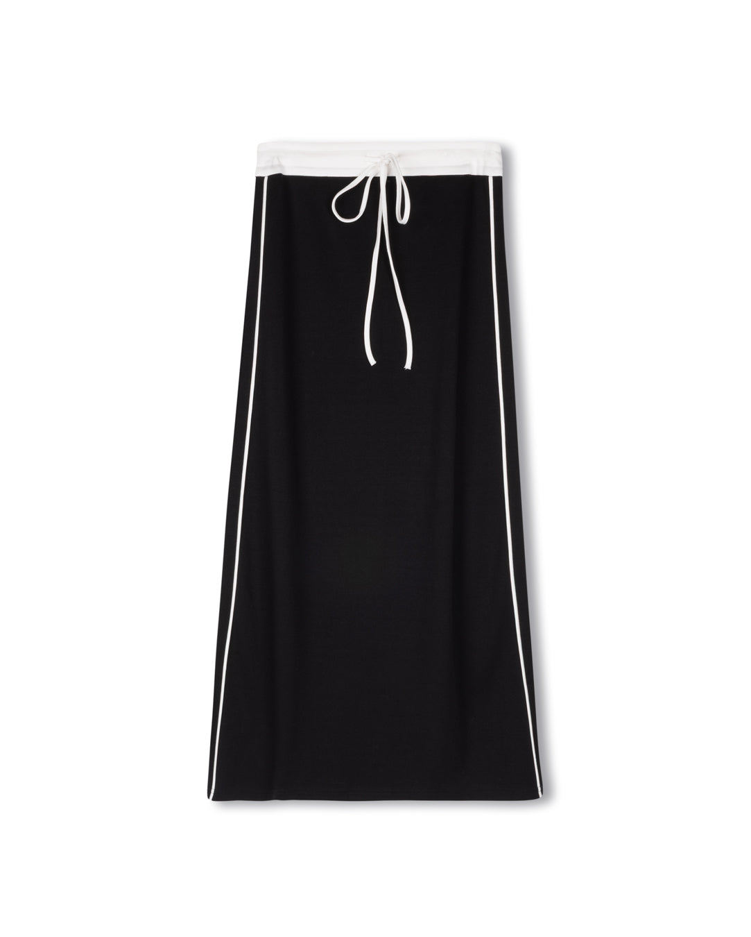 Trimmed Sweatshirt Skirt