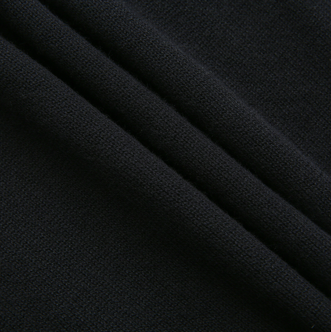 High Ribbed Knit Vest