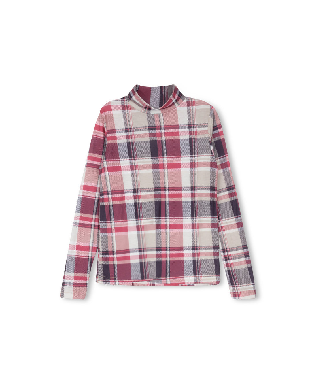 Layering Printed Turtleneck