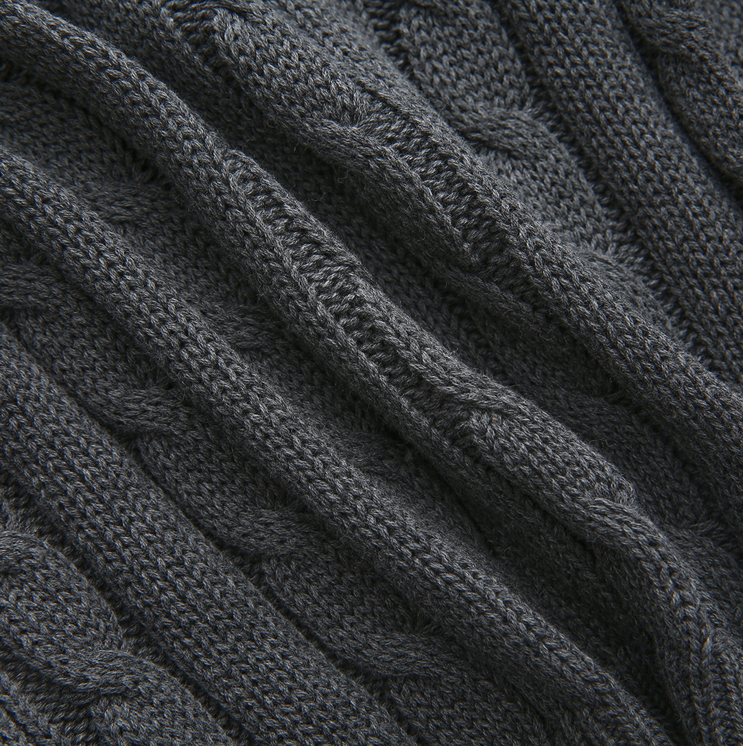 Cable-Knit Sweater