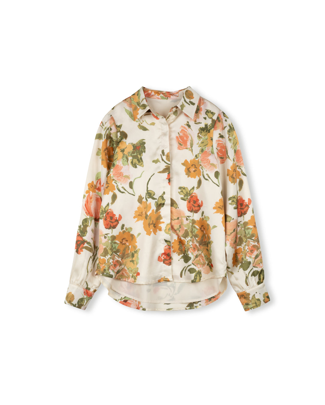 Kenn Silk Printed Blouse