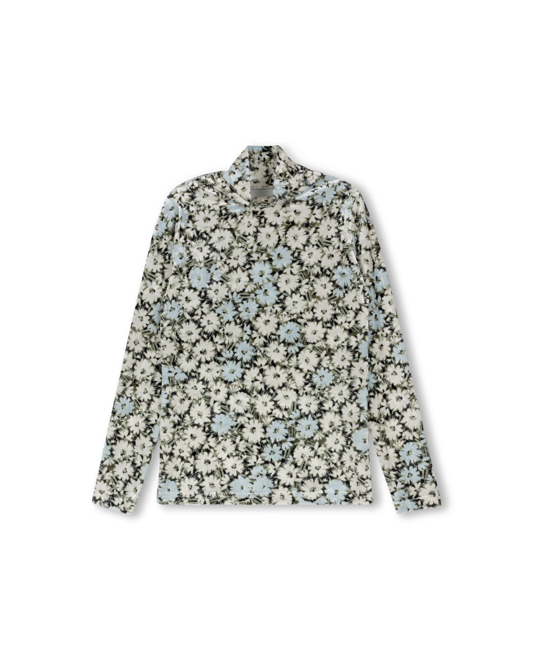 Nellie Floral Printed Turtleneck C-20095